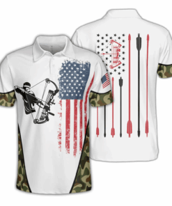 Bow Hunting Polo Shirt For Men