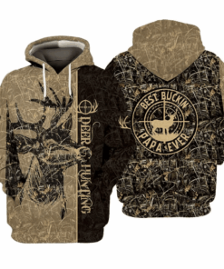 Hunting Best Papa Ever Hoodie All Over Print