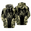 Deer Hunting Camouflage Hoodie All Over Print
