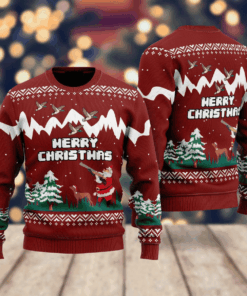 Duck Hunting Ugly Christmas Sweater For Men & Women, Idea Gift for Hunting Lovers