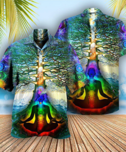 Yoga Peace Comes From Inside Tree Of Life Hawaiian Shirt Hoodifize