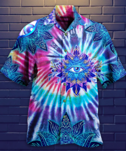 Yoga Eyes Love Mandala Hawaiian Shirt Hoodifize