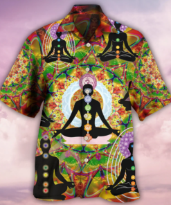 Yoga In A Wonderful Life Hawaiian Shirt Hoodifize