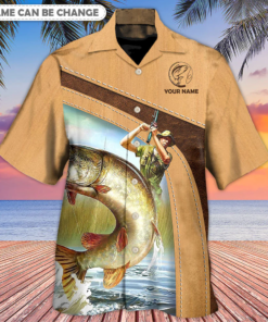 Fishing An Old Fisherman And The Best Catch Personalized Hawaiian Shirt Hoodifize