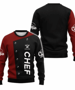 Personalized Name Chef ugly christmas sweater For Men And Women, Chef Cooking Clothing
