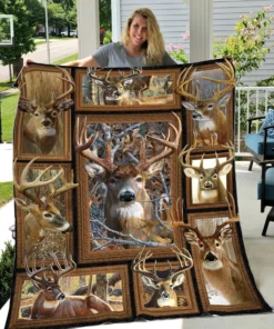 Deer 3D Fleece Blanket