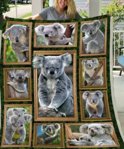 Koala Fleece Blanket