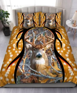 Deer Hunting Q4 All Over Printed Bedding Set