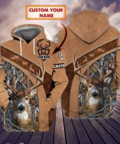 Personalized Deer Hunting 3D All Over Printed Unisex Shirt