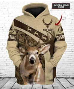 Personalized Deer Hunting 3 All Over Printed Unisex Shirt