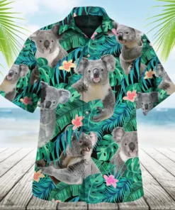Koala Tropical Hawaii Shirt
