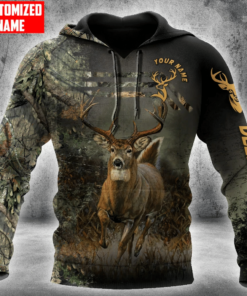Personalized Name Deer Hunting Q8 All Over Printed Unisex Shirt