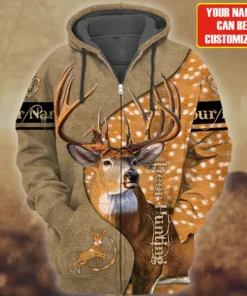 Personalized Name Deer Hunting Q11 All Over Printed Unisex Shirt Q011203