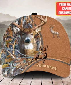 Personalized Name Deer Hunting Q5 Classic Cap Q120407