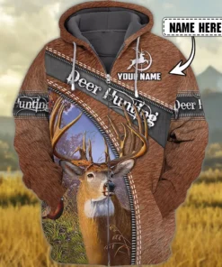Personalized Deer Hunting Q17 All Over Printed Unisex Shirt