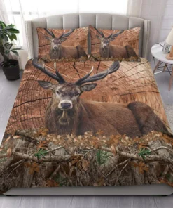 Deer Hunting Q5 All Over Printed Bedding Set Q150904